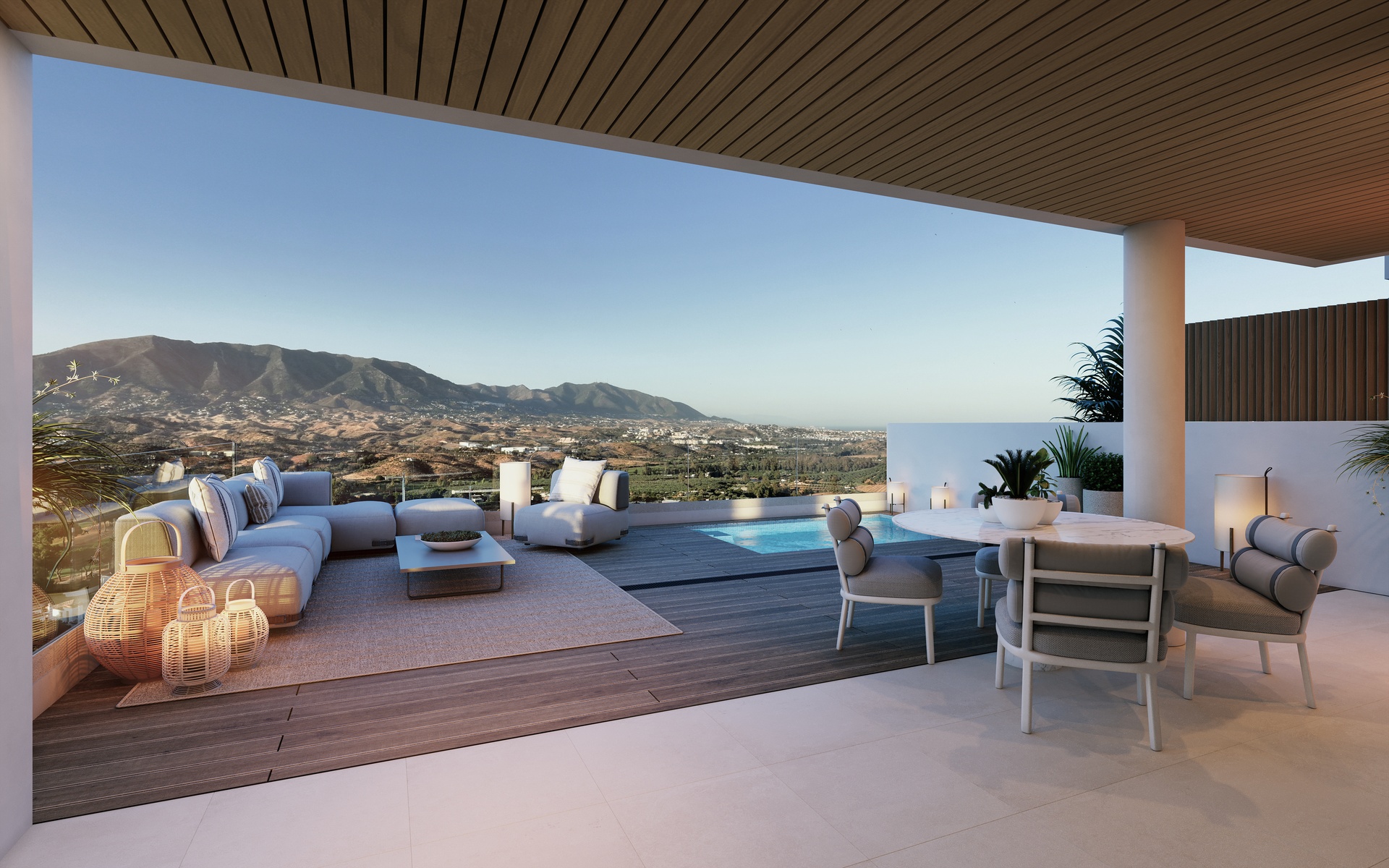 Ibero Mijas Cala Interiores Terraza Extra Atardecer.jpg